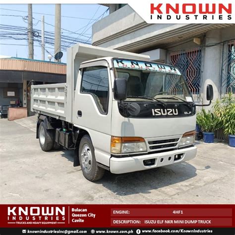 ISUZU ELF NKR MINI DUMP TRUCK 2020 Special Vehicles Heavy Vehicles On