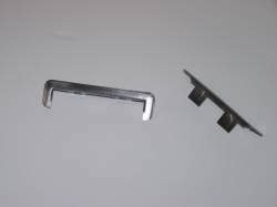 GM 1955 57 Chevy Station Wagon Nomad Tailgate Hinge Trim Pair