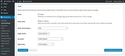 How To Configure W Total Cache Settings