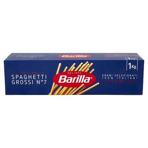 Barilla Pasta Spaghettoni N Grano Italiano Kg Carrefour