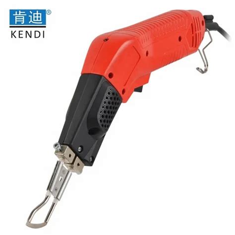 Stainless Steel R Type AIR COOLED ELECTRIC HOT KNIFE CUTTER FOR CUTTING FABRICS ROPE Size