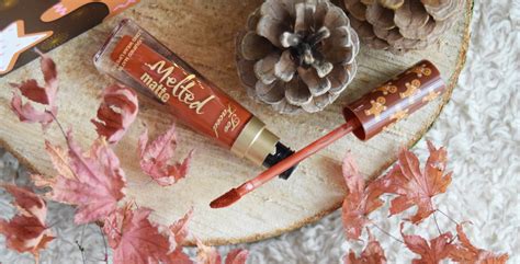 Le Gourmand Melted Matte En Teinte Gingerbread Man De Too Faced