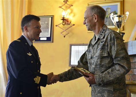 AF Surgeon General Visits Aviano Aviano Air Base Display