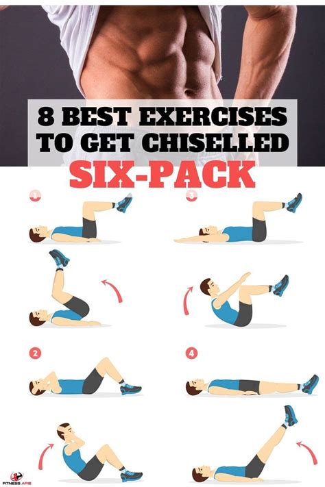 8 Pack Abs Workout Chart