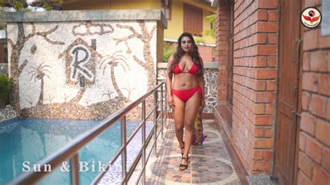 High Fashion Swimwear Shoot Sun Bikini Trailer Susmita MD