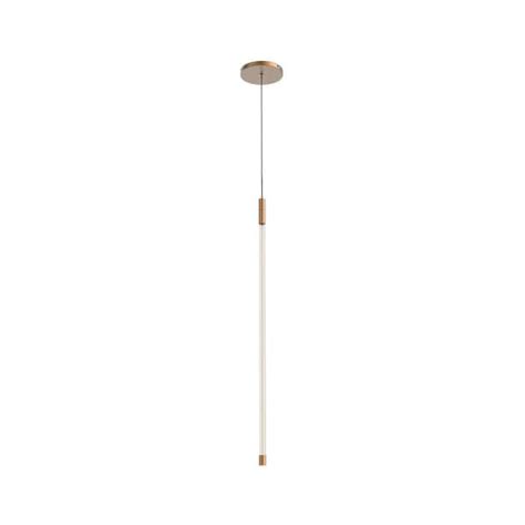 Kuzco Motif In Light Watt Brushed Gold Integrated Led Pendant