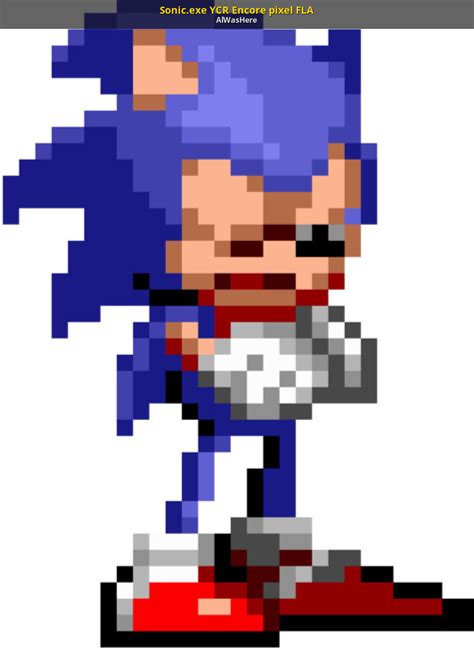 Sonic Exe Ycr Encore Pixel Fla [friday Night Funkin] [mods]