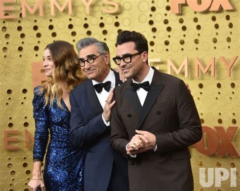 Photo: Annie Murphy, Eugene Levy and Daniel Levy attends Primetime Emmy ...