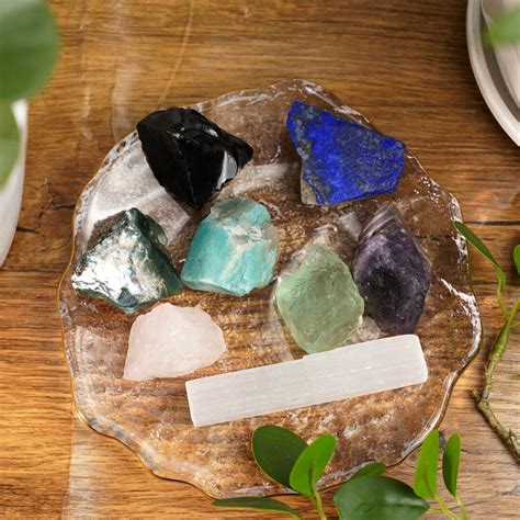 Crystal Beginner Set 8 Crystals Starter Kit With Healing Crystals