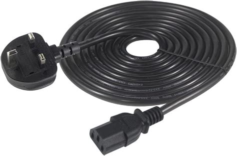 Startech Ft M Uk Computer Power Cable Awg Bs To C