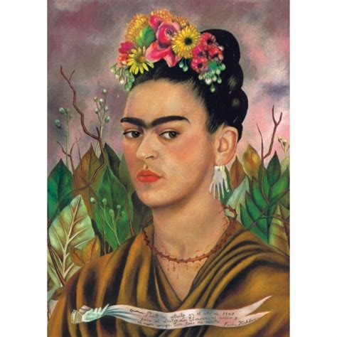 Masterpieces Of Art Frida Kahlo Self Portrait 1000 Piece Jigsaw