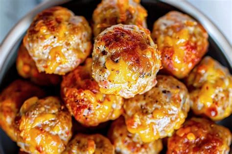 Rotel Cream Cheese Sausage Balls Insanely Good