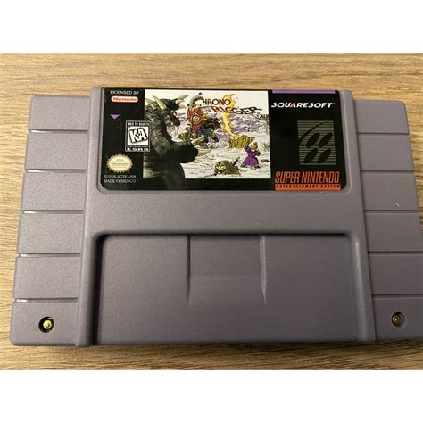 Chrono Trigger Super Nintendo Fita Snes Paralela Shopee Brasil