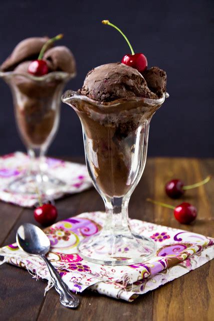 Chocolate Cherry Ice Cream Recipe Confections Of A Foodie Bride