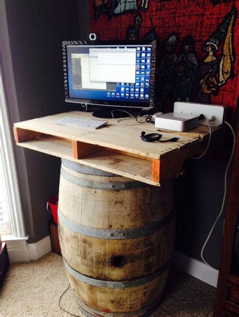A homemade stand up desk | Diy standing desk, Stand up desk, Desk