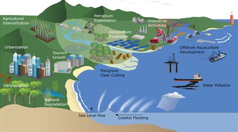 Activities And Impacts In The Coastal Zone Individual Symbols Source