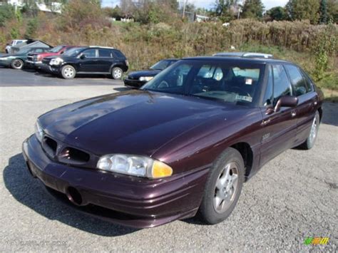 1997 Dark Cherry Metallic Pontiac Bonneville Ssei Supercharged