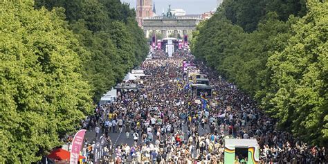 Halbe Million Bei Berliner CSD Erwartet