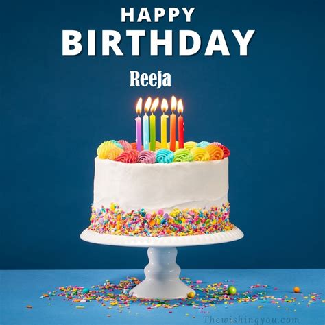 100 Hd Happy Birthday Reeja Cake Images And Shayari