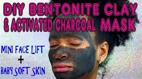 How To Diy Bentonite Clay And Activated Charcoal Mask 2 Recipes Tips Youtube