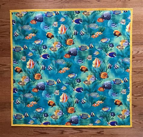 Quilt Tropical Fish Quilt | Etsy