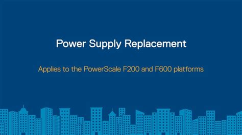 How To Replace The Front End Nic On An Powerscale F200 Dell British