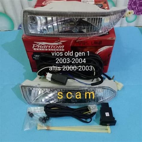 Jual Lampu Kabut Fog Lamp FogLamp Lampu Kabut Toyota Vios Gen 1 Thn