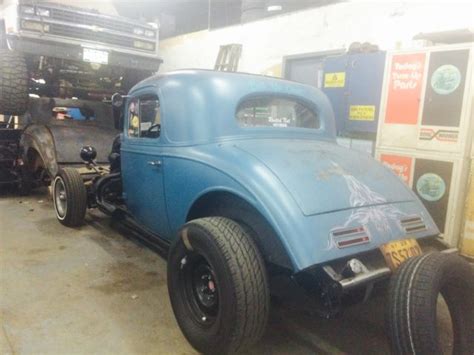1933 CHEVY COUPE HOT ROD STEEL 1932 FORD RAT ROD LOWERED RESERVE For Sale