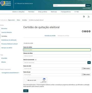 Como tirar a Certidão de Quitação Eleitoral pela internet em 4 passos