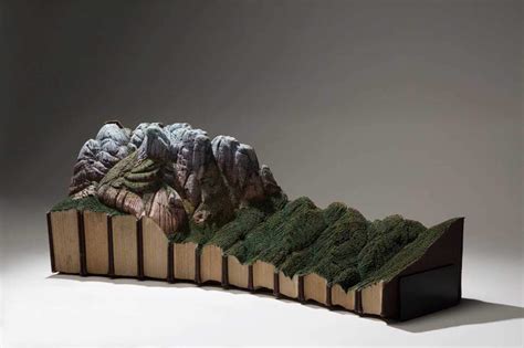 Artist Creates Amazing Sculptures By Carving Books