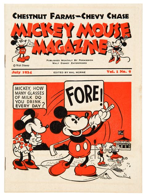 Hake S Mickey Mouse Dairy Promotion Magazine Vol No