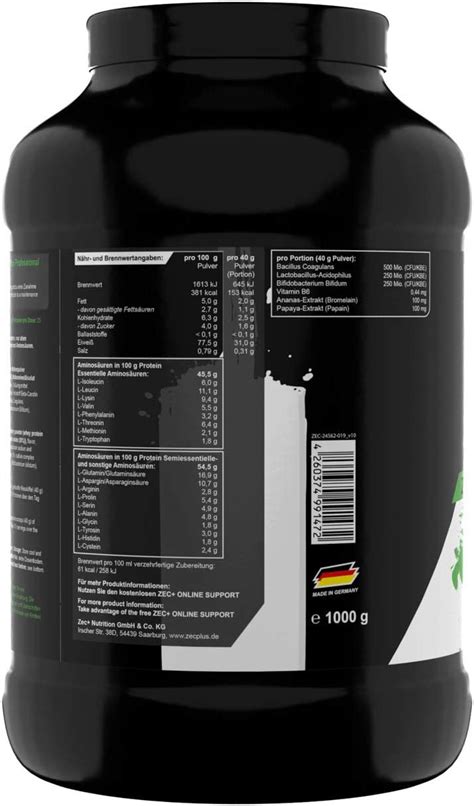 Zec Plus Whey Connection Test Erfahrung