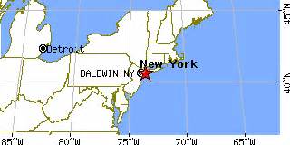 Baldwin, New York (NY) ~ population data, races, housing & economy