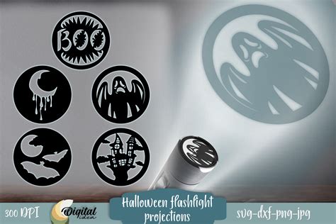 Halloween Flashlight Projections Graphic by Digital Idea · Creative Fabrica