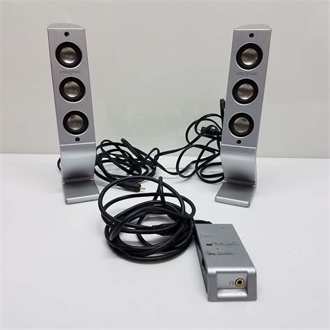 Creative I Trigue Pc Computer Speakers Volume Control Ebay