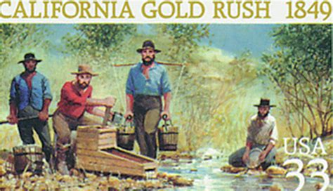 Start Of The California Gold Rush Mystic Stamp Discovery Center