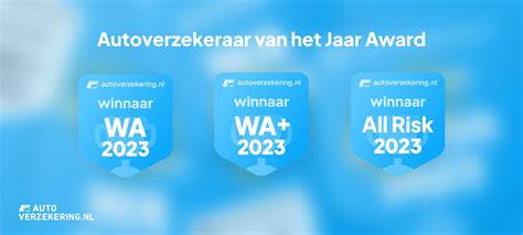 Winnaars Autoverzekeraar Van Het Jaar Award Fbto En Allianz