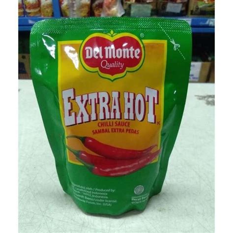 Jual Saos Sambal DELMONTE Extra Hot Pedas Saus Sauce DELMONTE Extra Hot Pedas 200g Di Seller
