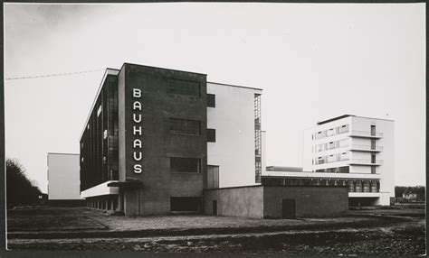 Lucia Schulz Moholy Bauhaus Building Dessau 1925 1926 View From