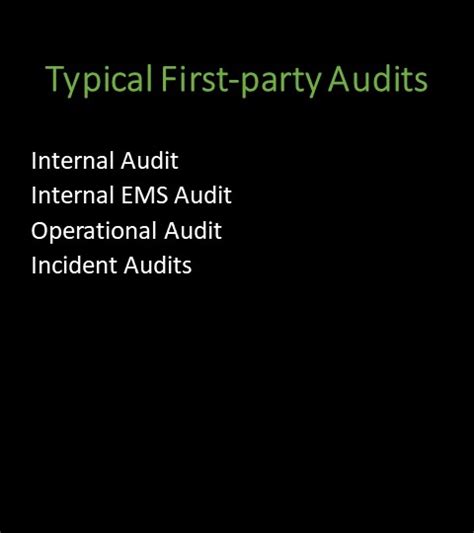 What Are First Party Second Party And Third Party Audits Emsmastery