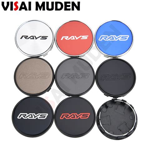 Pcs Od Mm Id Mm Rim Cap Rays Volk Logo Wheel Center Cap Wheel