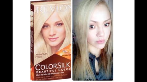 Revlon Colorsilk Ultra Light Ash Blonde On Orange Hair Clearance