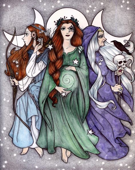 Maiden Mother Crone By Noxfae On Deviantart