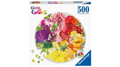 Ravensburger Puzzle Circle Of Colors Fruits Vegetables 500 Teile