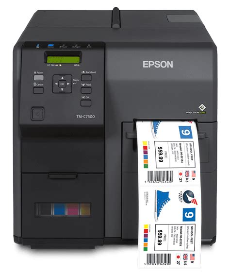 TM C7500 Color Inkjet Label Printer Color Labels And More Inc