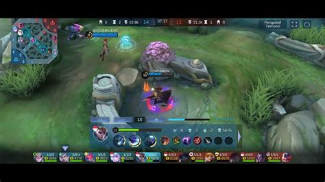 Alucard Gameplay Kali Triple Kill Dengan Kill Youtube