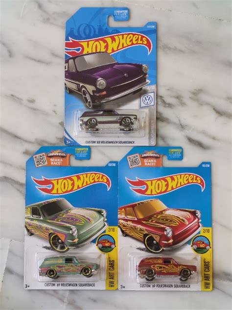 Hot Wheels Custom VW Squareback Lot Of Mainline Hobbies Toys Toys Games On Carousell