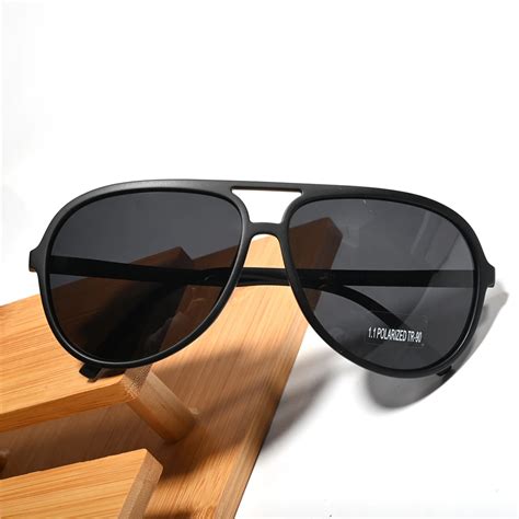 Vazrobe 150mm Oversized Sunglasses Men Polarized Sun Glasses For Male