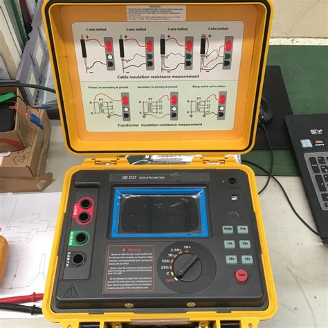 HV HIPOT GD3127 5kV Electrical Test Equipment HV Insulation Resistance