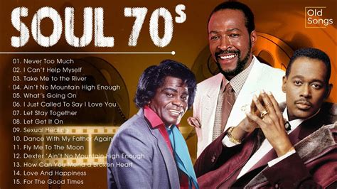 The Best Classic Soul Hits 60s 70s Marvin Gaye Al Green Luther Vandross Stevie Wonder And